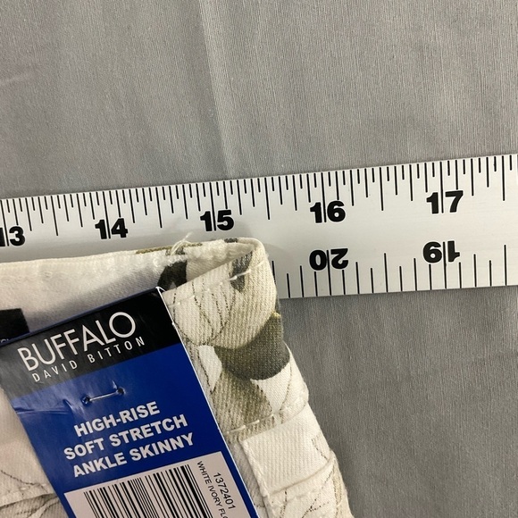 Buffalo Jeans Womens 10/30 Havana High Rise Ankle Skinny Boho Floral Stretch NWT - Picture 9 of 11